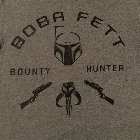 Disney Boba Fett Star Wars Mens T-shirt - Picture 2 of 4